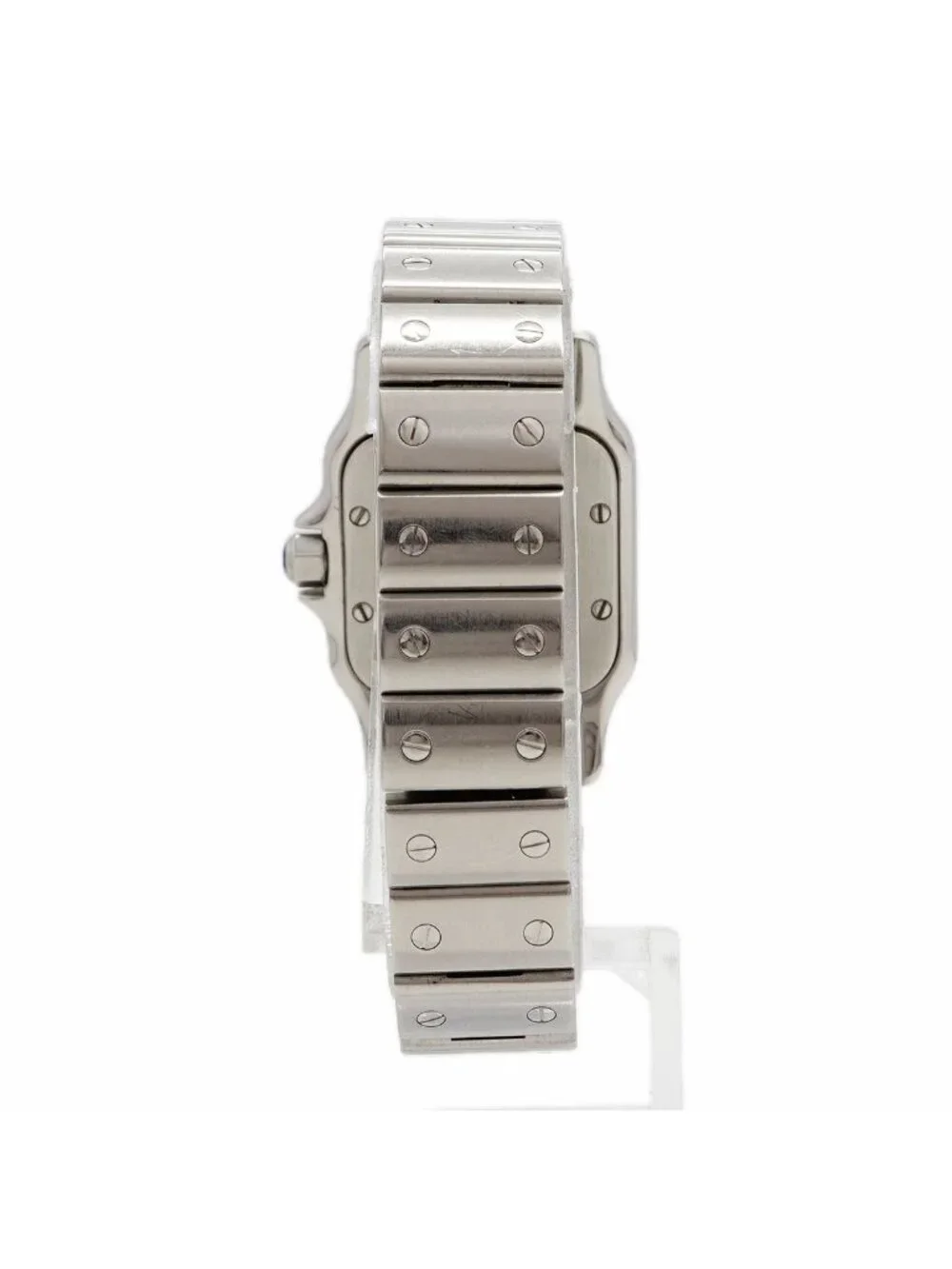 Cartier Santos Galbe SM Ivory Dial Watch